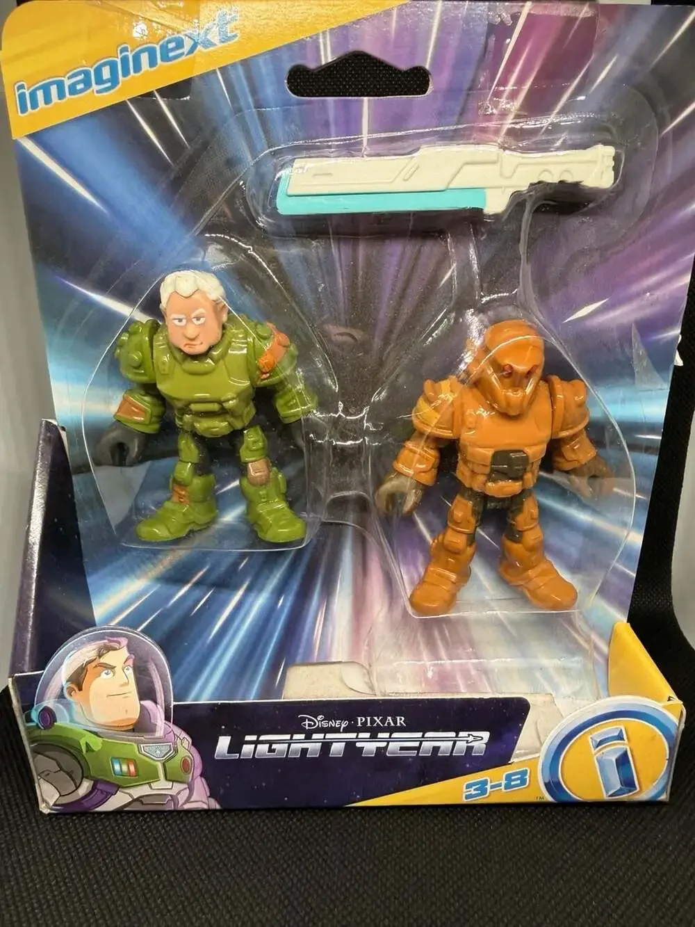Imaginext Disney Pixar Lightyear Darby Steel & ZAP Patrol Action Figures Pack HG